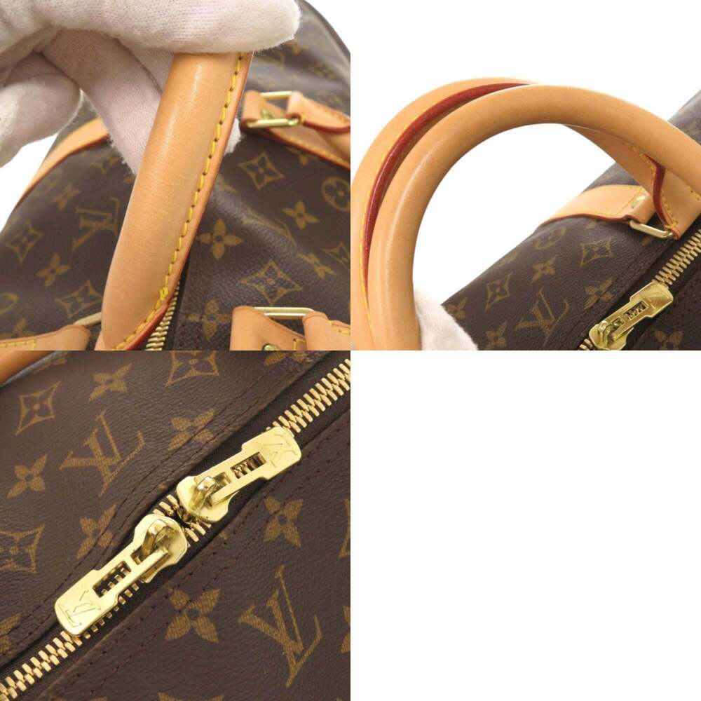 LOUIS VUITTON Authentic Brown Monogram Keepall 60 Boston Bag - Picture 10 of 10